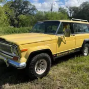 1978 Yellow Jeep Jeep Cherokee Chief thumbnail
