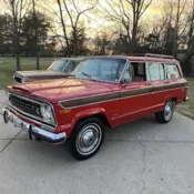 1978 Red Jeep Wagoneer thumbnail