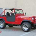 1978 Red Jeep CJ thumbnail