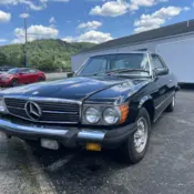 1978 Black Mercedes-Benz 450SLC thumbnail