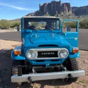 1978 Blue Toyota Land Cruiser thumbnail