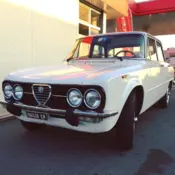 1979 White Alfa Romeo Giulia Nuova Super 1600 thumbnail