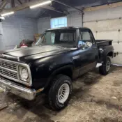 1979 Black Dodge D150 thumbnail