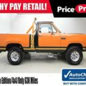 1979 Orange Dodge Power Wagon thumbnail