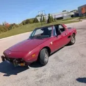 1979 Red Fiat X1/9 thumbnail
