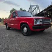 1979 Red Ford Courier thumbnail