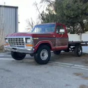 1979 Red Ford F250 thumbnail