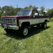 1979 Burgundy GMC Sierra 2500 thumbnail