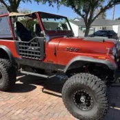 1979 Red Jeep CJ-7 thumbnail