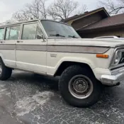 1979 White Jeep Wagoneer thumbnail