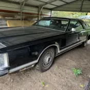 1979 Black Lincoln Continental thumbnail