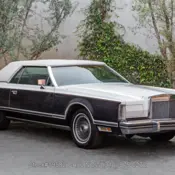 1979 Blue Lincoln Continental thumbnail