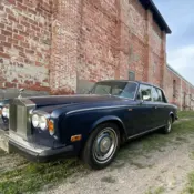 1979 Blue Rolls-Royce silver shadow II thumbnail
