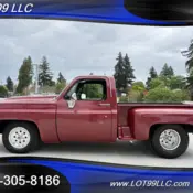 1979 Burgundy GMC Scottsdale C10 thumbnail