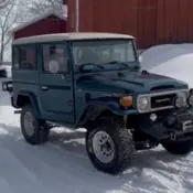 1979 Blue Toyota Land Cruiser 40 thumbnail