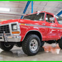 1979 Red Ford Bronco thumbnail