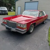 1980 Red Cadillac DeVille thumbnail