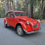 1978 Red Citroen 2CV thumbnail