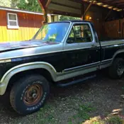 1980 Black & Silver Ford F-150 thumbnail