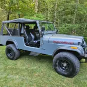 1980 Gray Jeep Scrambler thumbnail