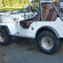 1980 White Willys Mitsubishi Jeep thumbnail