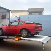 1980 Red Porsche 944 thumbnail