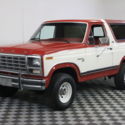 1980 Red Ford Bronco thumbnail