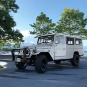 1980 Silver Toyota Land Cruiser thumbnail