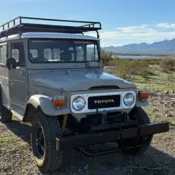 1980 Beige Toyota Land Cruiser thumbnail