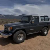1980 Gray Toyota Land Cruiser thumbnail