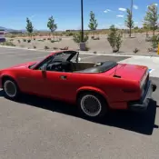 1980 Orange Triumph TR 7 Cabriolet thumbnail