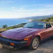 1980 Burgundy Triumph TR7 thumbnail