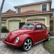 1980 Red Volkswagen Beetle - Classic thumbnail