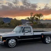 1981 Black Chevrolet C/K Pickup 3500 thumbnail