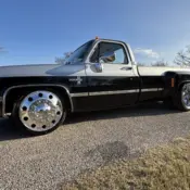 1981 Black Chevrolet C/K Pickup 3500 thumbnail