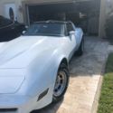 1981 White Chevrolet Corvette thumbnail