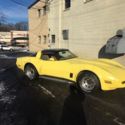 1981 yellow Chevrolet Corvette thumbnail