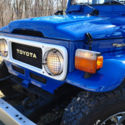 1981 Medium Blue Toyota Land Cruiser thumbnail