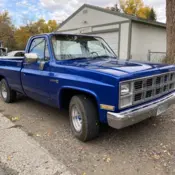 1981 Blue GMC Sierra 1500 thumbnail