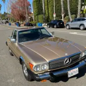 1981 Gold Mercedes-Benz SL-Class thumbnail