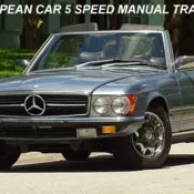 1981 SILVER BLUE Mercedes-Benz SL-Class thumbnail