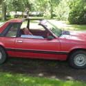 1981 Red Ford Mustang thumbnail