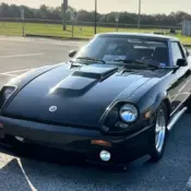 1981 Black Nissan 280ZX thumbnail