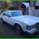 1981 White Cadillac Seville thumbnail