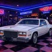 1982 White Cadillac Eldorado thumbnail
