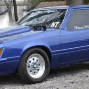 1982 Blue Ford Mustang thumbnail