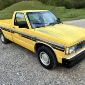 1982 Yellow GMC S Truck thumbnail
