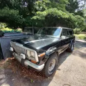1982 Black Jeep Cherokee thumbnail