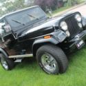 1982 Black Jeep CJ thumbnail