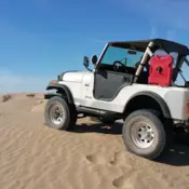 1982 White Jeep CJ thumbnail